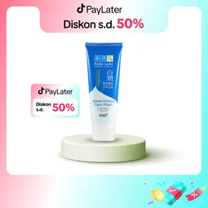 Hada Labo Shirojyun Ultimate Whitening Face Wash 50 ml - Sabun Cuci Muka