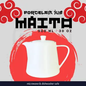 MAITO Porcelain Milk Jug | Teko Susu Porcelain Keramik | Ceramic Milk Pitcher