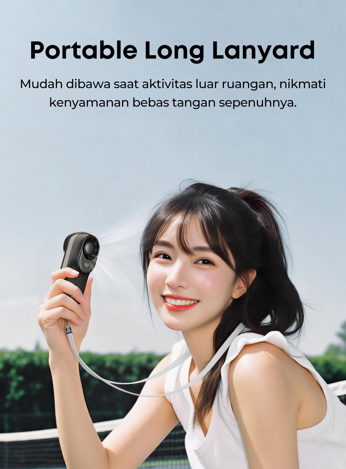 [NEW PRODUCT] OLIKE Turbo Mini Fan PF11 High Speed Kipas Angin dengan 100 Gears LED Display dan Baterai 11H Original