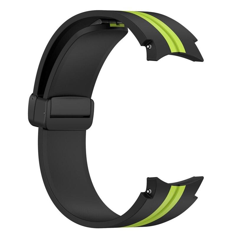 Product Introduction of Silicone Magnetic Buckle Strap for Samsung Watch 4/5/6 40 44mm Watch 5 Pro 45mm Band for Galaxy Watch 4 Classic 42 46mm Watchbands 79