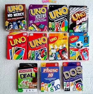 Kartu Permainan Warna & Angka Seru | Game Keluarga 2–10 Orang | Banyak Varian