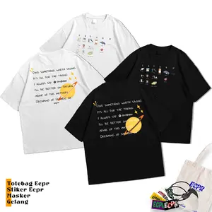 [Aesthetic Version] Kaos Oversize Saturn Cotton Combed Unisex