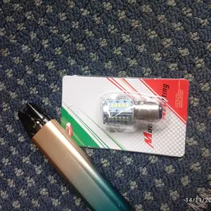 Lampu Rem Stop LED Bayonet 30 Mata Running Kedip Kaki 2 DC-12 V Universal  Motor Mobil