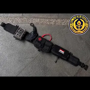 Kopel Tactical Fullset / Warbelt Tactical 01 / Ikat Pinggang Tactical / Alvershop_TG