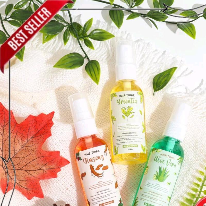 Hairtonic 100ml perawatan rambut kering rusak Menyuburkan rambut Haircare Treatment Rontok Vitamin Ketombe Penghitam 2