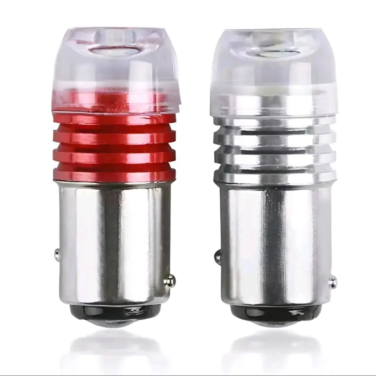 Lampu LED Rem Motor Super Terang Warna Putih dan Merah - Motorcycle