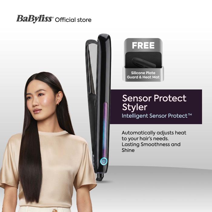 Gambar BaByliss Sensor Protect Styler  BLST490OA | Straightener dari BaByliss ID Flagship Kota Administrasi Jakarta Utara Tokopedia