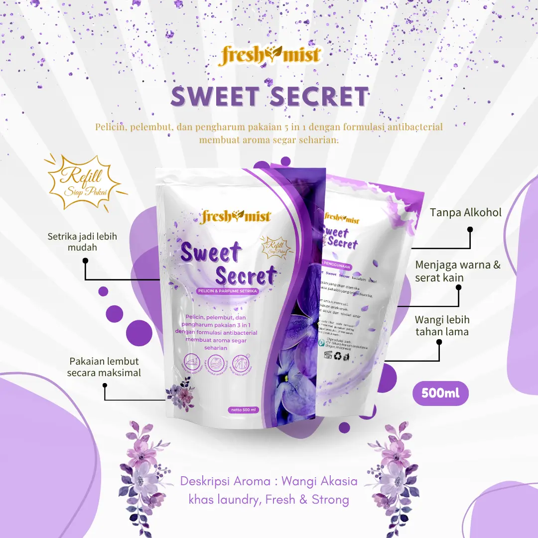 500ml Sweet Secret