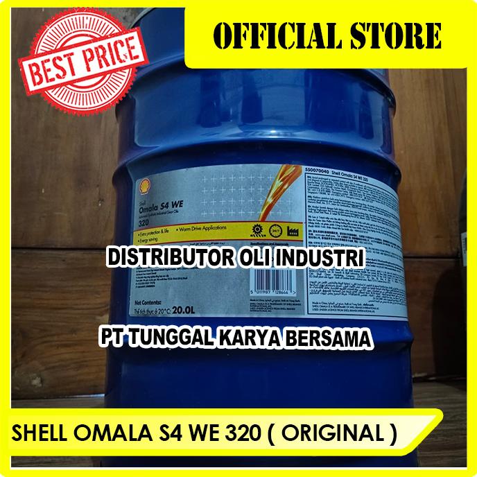 Jual SHELL OMALA S4 WE 320 ( SYNTHETIC PAG GEAR OIL - READY STOCK ...