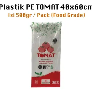 Tomat Plastik Tomat 40 x 60 Berat 250 Gram Cocok untuk Kebutuhan Anda PE Food Grade