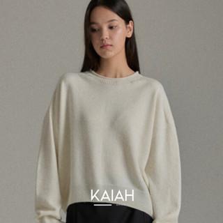 Kaiah Style || Debby Cropped Oversized Sweater | Sweater Crop Oversized Polos 1