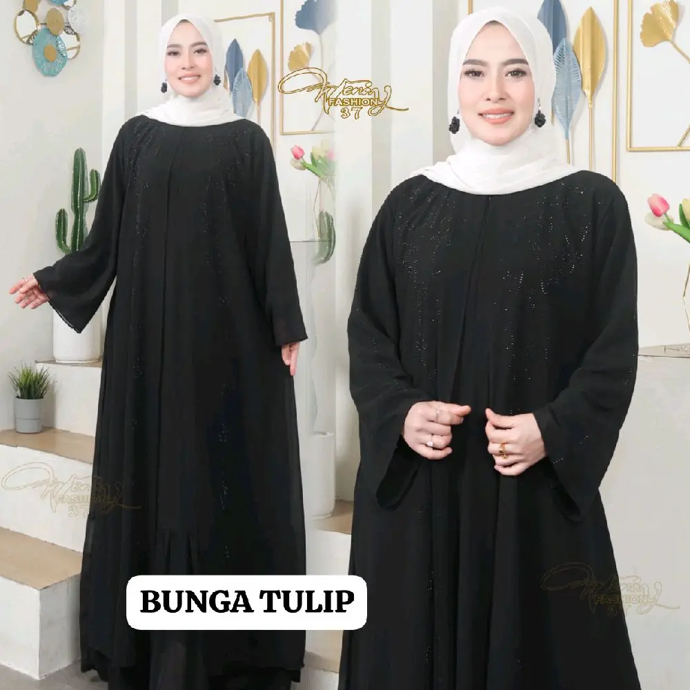 BUNGA TULIP " BLACK