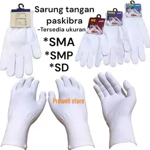 SARUNG TANGAN PASKIBRA ANAK SEKOLAH
