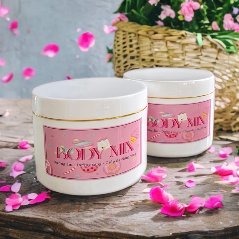  COMBO 2 BODY MIX  body dưỡng sáng da có mix kích trắng khử thâm  