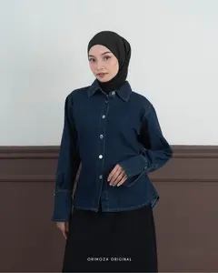 Orimoza Julia Blouse Fitted Denim Premium