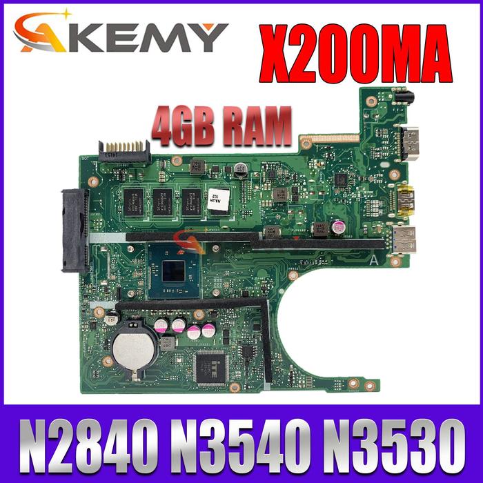 Jual X200MA Mainboard FOR ASUS F200MA F200M X200M D200M Laptop ...