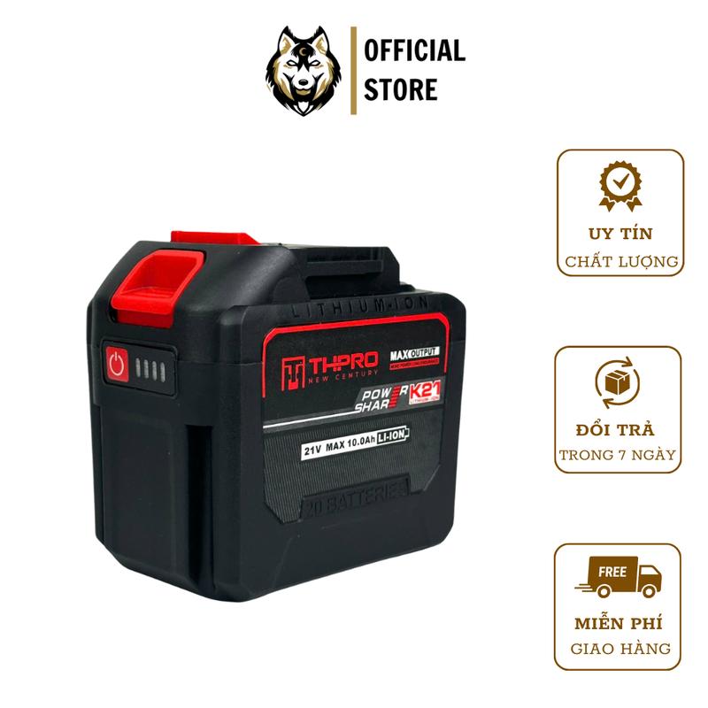  Phụ Kiện 20CELL THPRO Dung Lượng Cao 3mofest Chân Pin Phổ Thông Dùng Cho Máy Khoan Siết Bulong... 