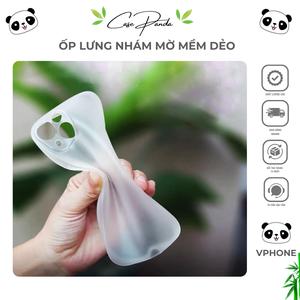 Ốp Lưng iPhone Nhám Mờ Mềm Siêu Mỏng Silicon Bảo Vệ Camera Cho iP 16/15/14/13/12/11 Pro/Max/Plus CB