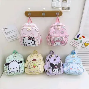 Novela - Tas Ransel Karakter Anak Perempuan Cewek/Tas Anak Kartun Lucu/Ransel Sekolah Anak TK Paud SD Premium SANRIO