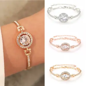 All-match bracelet simple temperament flash diamond bracelet zircon bracelet jewelry