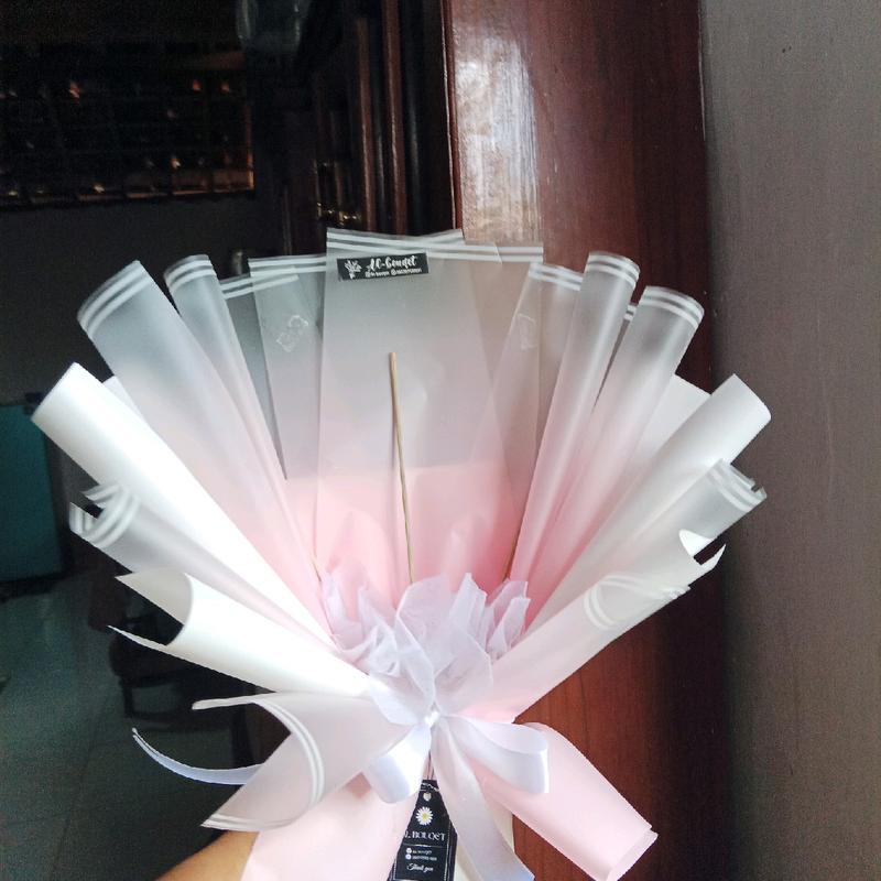 Buket kosongan //buket kosongan murah //buket kosongan hadiah wisuda //buket ultah buket kosongan bisa costum warna Bunga 2