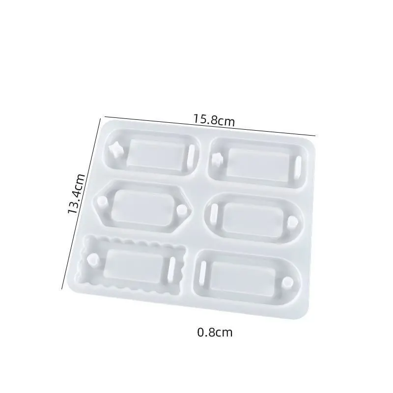 Cetakan Resin Kalung / Cetakan Resin Anting / Cetakan Silikon Liontin / Cetakan Resin Epoxy Untuk Membuat Perhiasan DIY 2