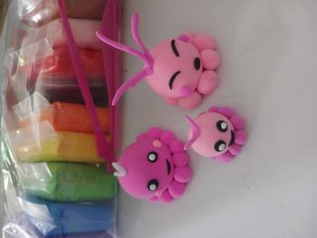 Product Review of Clay Polymer Mainan Anak Isi 12pcs Edukasi Slime Clay Dough Colour Play JM Permainan from ** 3