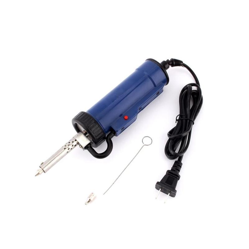 Product Introduction of Electric Vacuum Solder Sucker Desoldering Suction Pump Iron Gun Tin Soldering Repair Tool with 3 Nozzle CN Plug 220V 30W 3