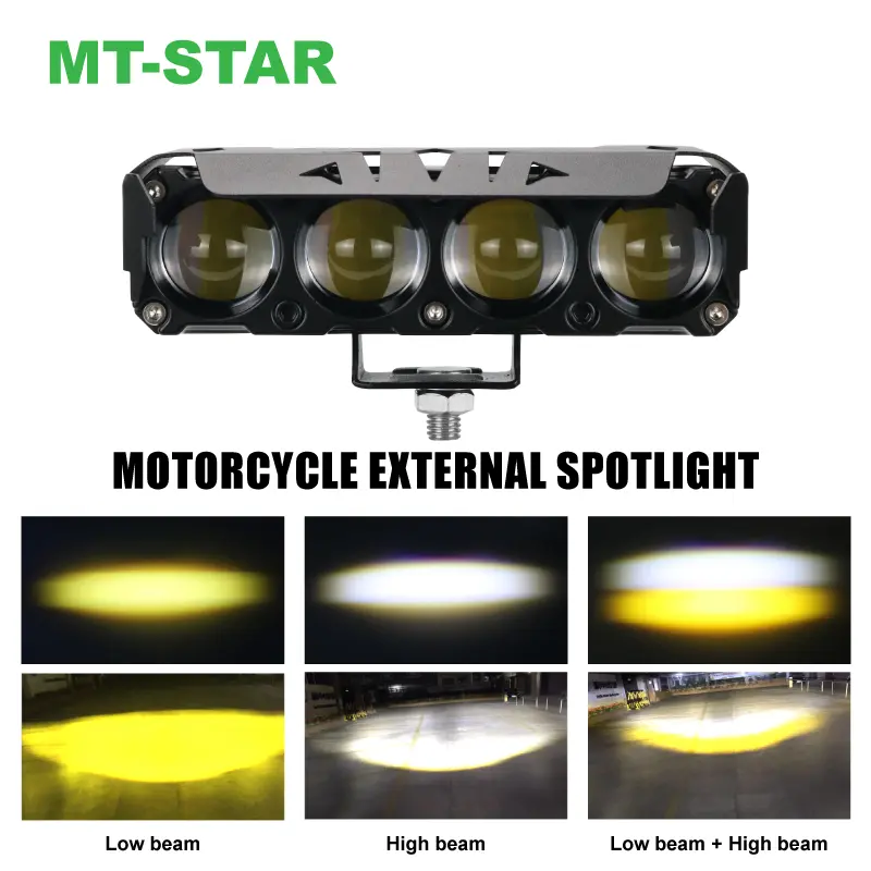 MT-STAR Lampu Tembak Sorot SQL 4 Lensa Plus Devil d2 d3 Original MTSTAR Universal Untuk Car/Motorcycle Car 0