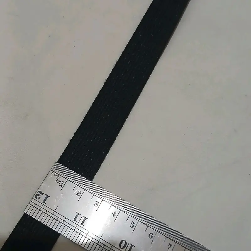 Karet Pinggang/karet boxer/karet kolor perrol  Putih Hitam 3