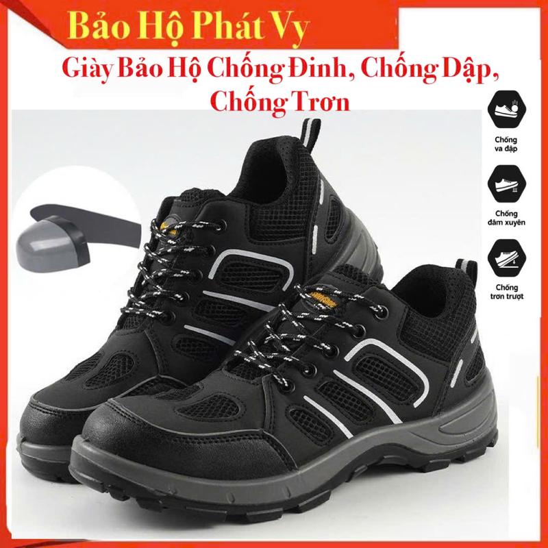 {Mũi Thép, Đế Lót Thép} Giày Bảo Hộ Lao Động Kiểu Thể Thao SAFEGO MS610-Mũi Thép Chống Va Đập/Đế Giày Chống Đinh/Chống Trơn-Tặng Vớ