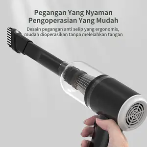 Good Deall Vacum Mini XCQ 02 Kuat 9000pa NirkabelMultifungsi untuk Mobil Sofa & Sudut Rumah Cas 1.5 Jam Pakai 30 Menit Penyedot Debu