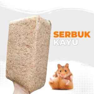 Serbuk Kayu Hamster / Alas Kandang Hamster