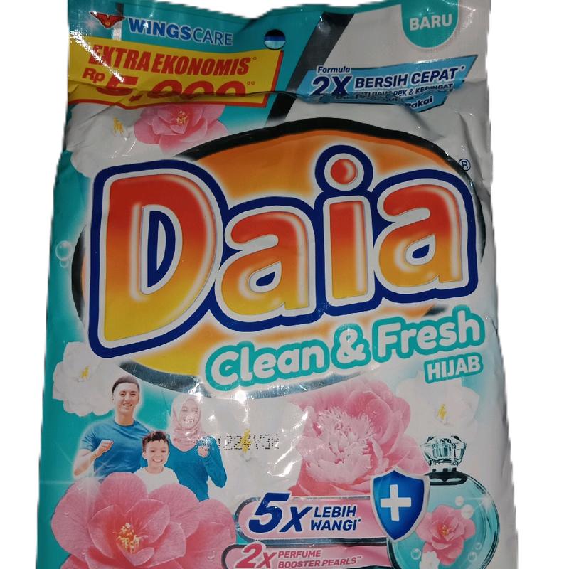 Daia Deterjen Bubuk 245 Gram Detergent Pembersih  Pakaian Laundry 2