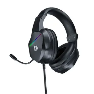 H21 Headset Gaming RGB Mikrofon Bass Stereo Headphone Noise Cancelling Nyaman Dipakai Laptop PC HP