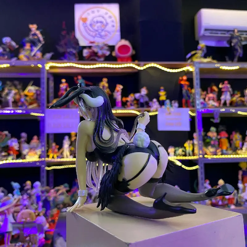 ALBEDO BUNNY 11CM 500G 1 PCS 84 OVERLORD ANIME ACTION FIGURE TOYS 4