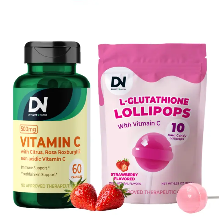 glutathione candy Winstown Daynee L-glutathione Beauty Skin Brightening Gummies Gummy For Adults Not For Pregnant Women Divinity Nutra L-Glutathione Lollipops 10