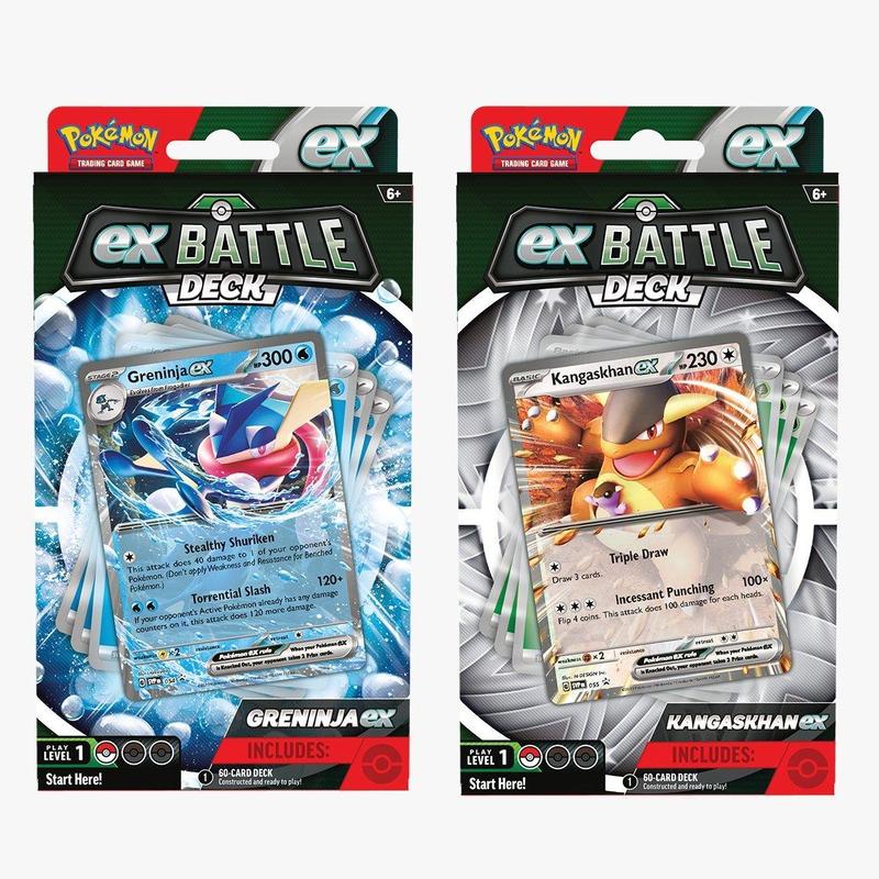 Pokemon Trading Card Game (TCG) : Kangaskhan ex or Greninja ex Battle Deck (Styles May Vary) 1
