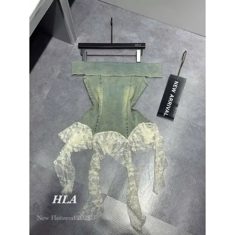 Bò giặt trễ vai đuôi ren tua rua siêu hót 8