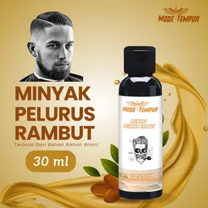 Mode Tempur Minyak Pelurus Rambut Alami Pria dan Wanita 30 ml Meluruskan