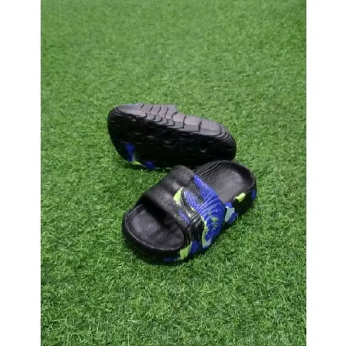 SANDAL ANAK COWOK TERBARU SANDAL LAKI-LAKI SELOP LORENG SLIP ON RINGAN LENTUR 1