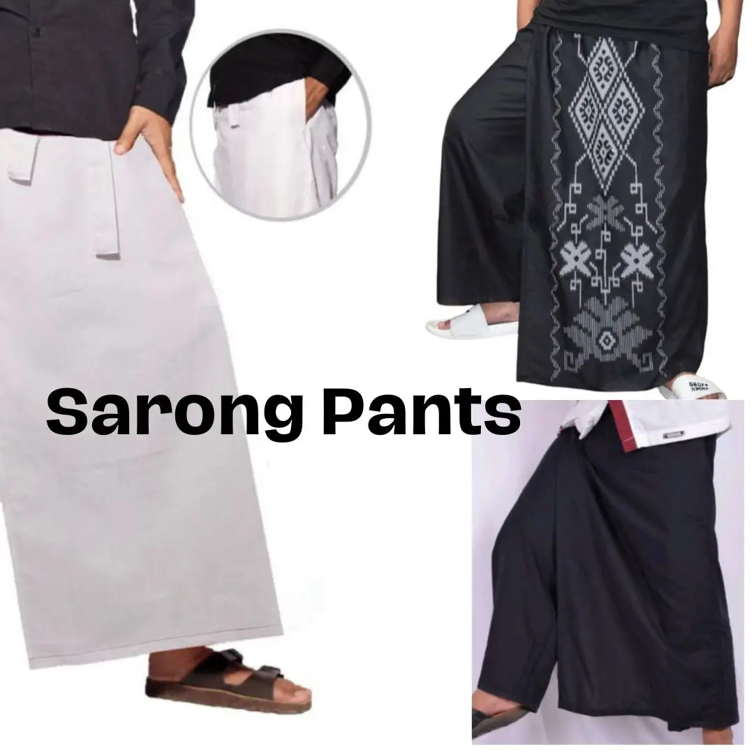 100 -  SARONG PANTS  STANDARD  SIZE WITH POCKET