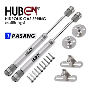 2 Pcs - Hidrolik Jok Motor Huben / Gas Spring Pembuka Kabinet & Jok Motor Otomatis Motorcycle Kunci
