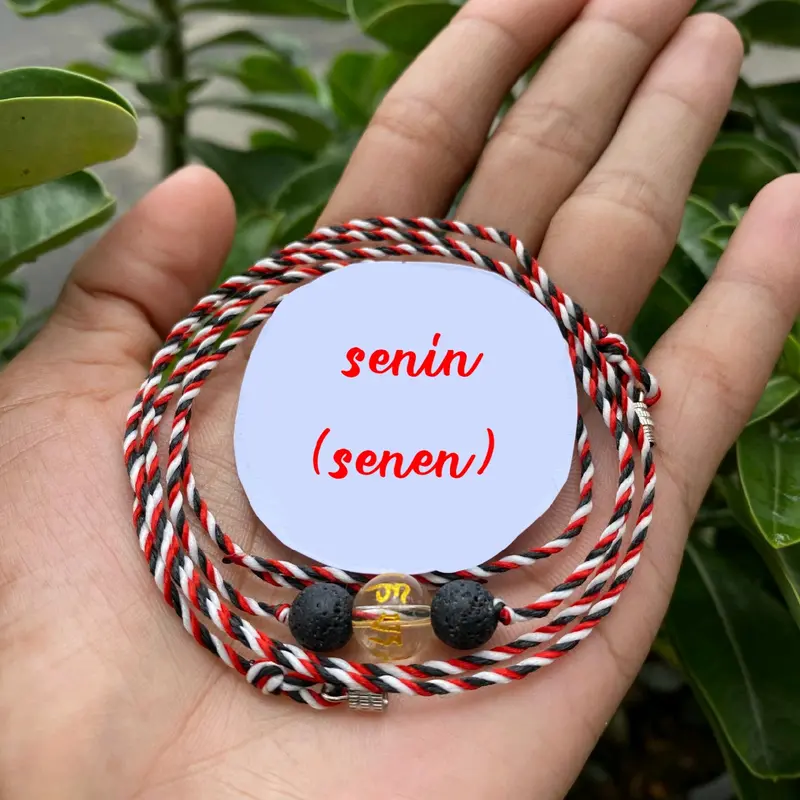 Kalung Tridatu Weton (hari lahir dalam kalender jawa) Free gelang tridatu Pasaran 0