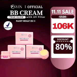 PAKET 3PC BB CREAM WITH UV FILTER OSYIN GLOW