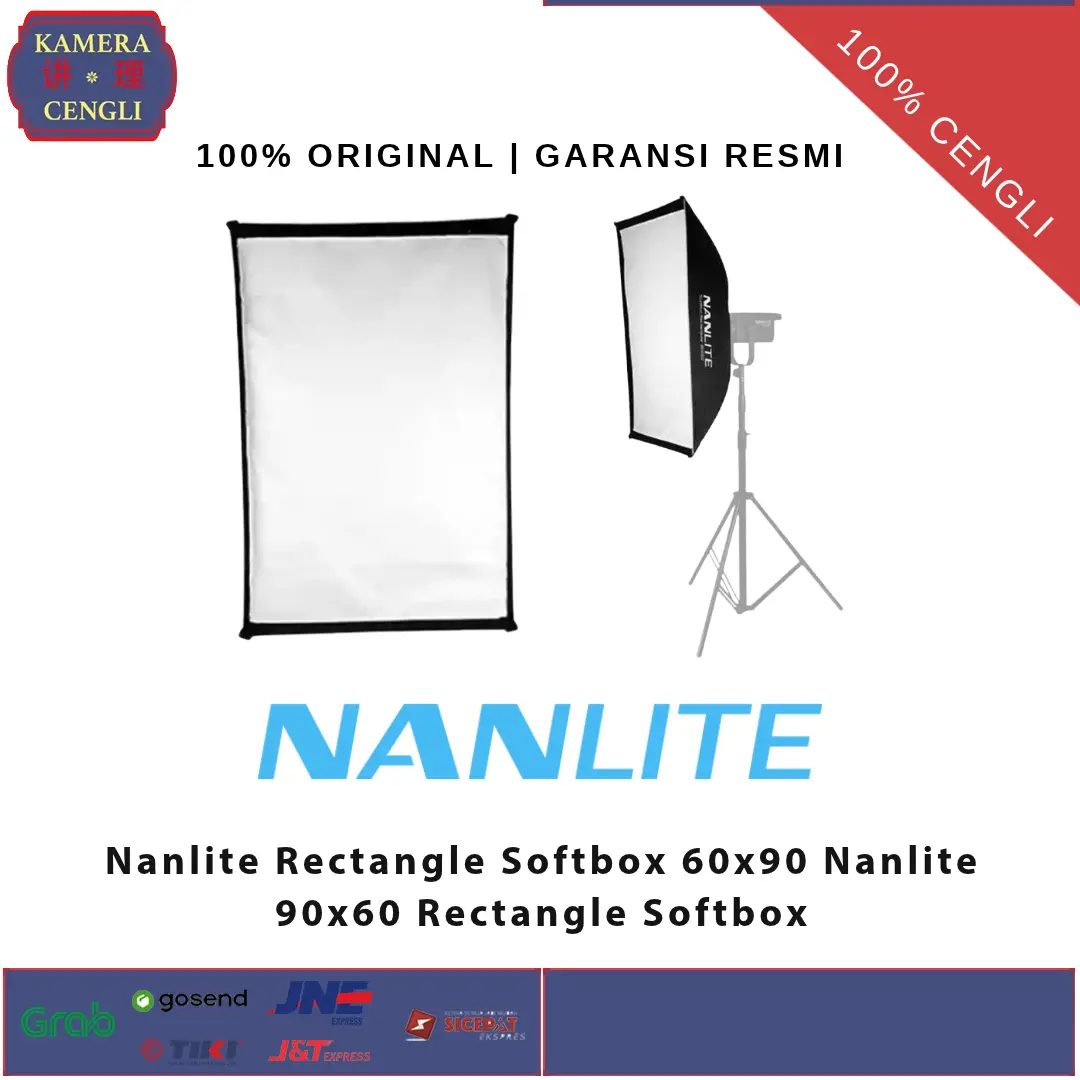 Nanlite Rectangle Softbox 60x90 Nanlite 90x60 Rectangle Softbox Garansi Resmi