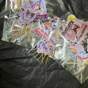 Topper cake karakter / Hiasan kue murah full stike / Decorasi cake/ hiasan kue tumpeng / Toper cake murahh!!