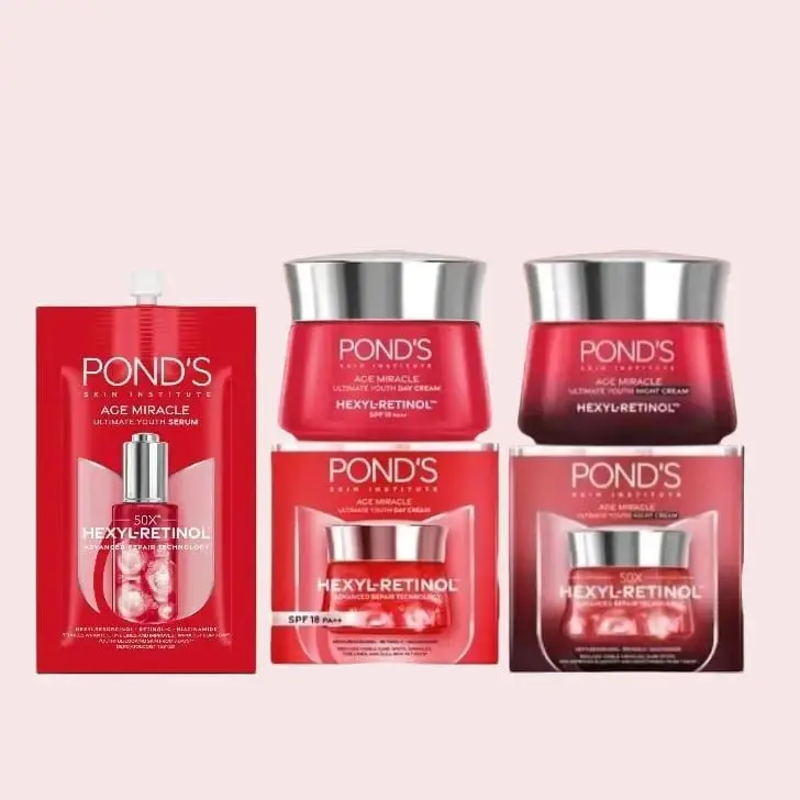 (Paket Bundling) Pond's Age Miracle Hexyl Retinol Anti Aging