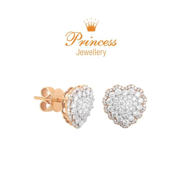 Gambar Anting Love Berlian PER538596 Princess Jewellery dari Princess Jewellery Online Kota Administrasi Jakarta Selatan Tokopedia