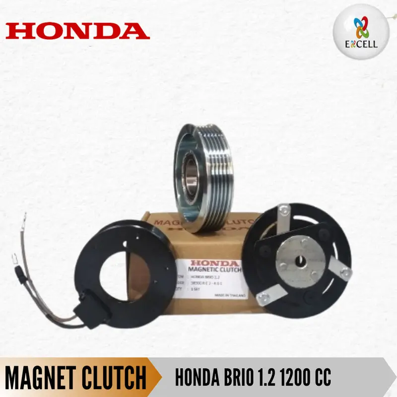 Magnet Clutch Pulley Pully Compressor AC MOBIL Honda Brio 1.2 1200 cc 0